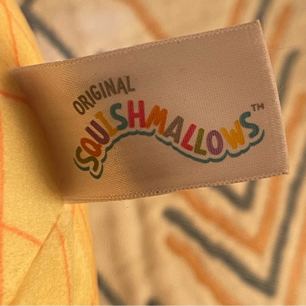 Squishmallows Yellow Pineapple Plush with Red Bandana - Picture 3 of 7